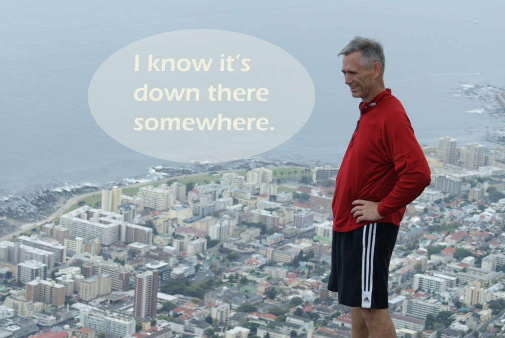 View from Lionshead, Cape Town South Africa